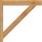 Ekena Millwork Traditional Block Rough Sawn Outlooker, Western Red Cedar, 6"W x 34"D x 34"H OUT06X34X34TRA05RWR - alternate 2